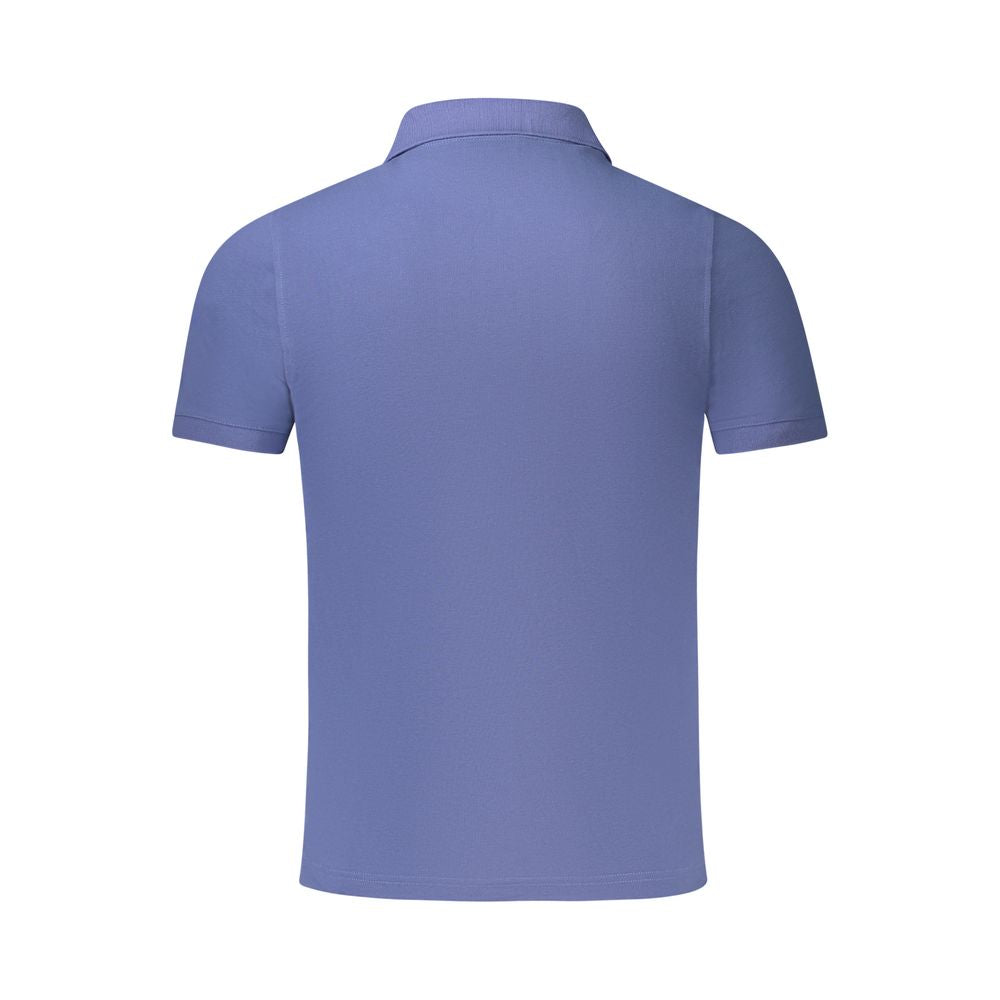 Polo en coton bleu K-WAY