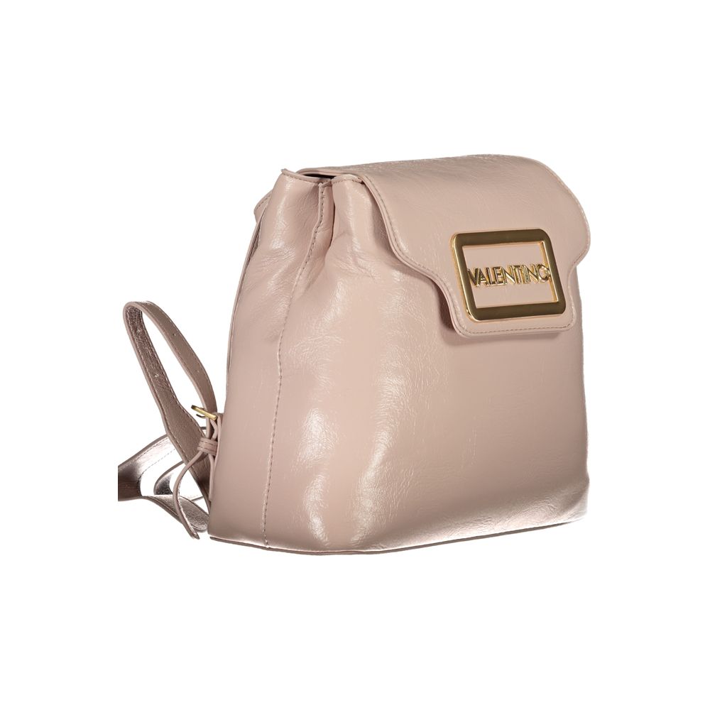 Sac à dos en polyéthylène rose Mario Valentino