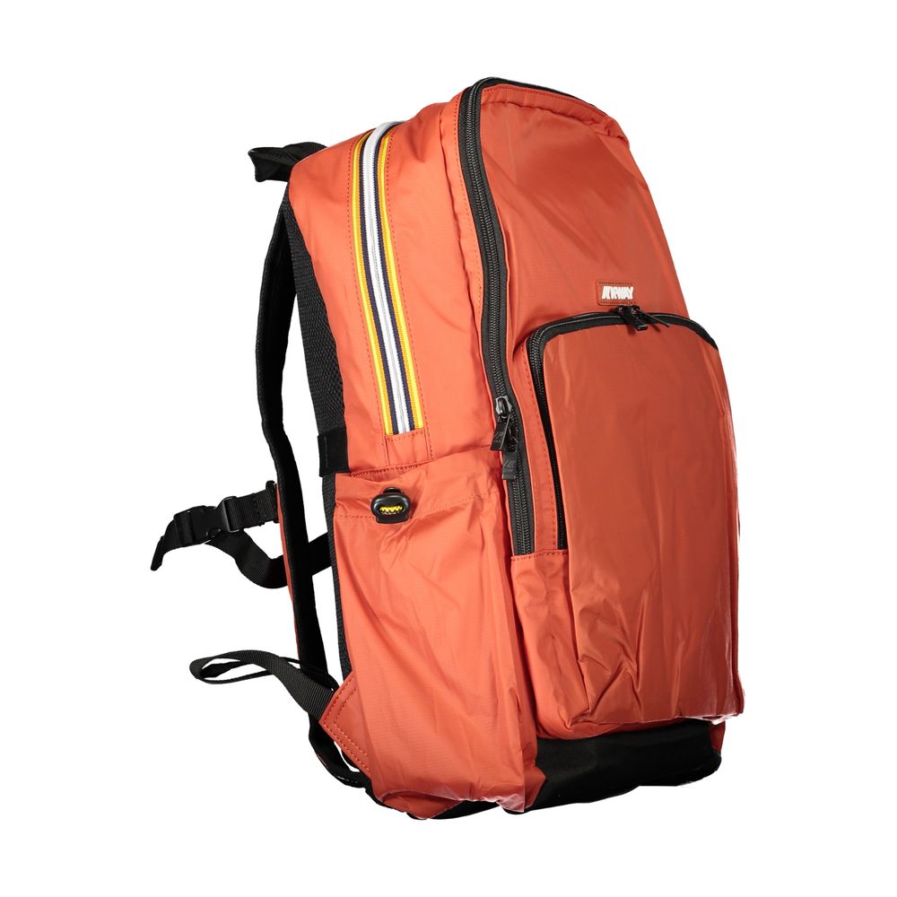 Sac à dos K-WAY en polyamide rouge