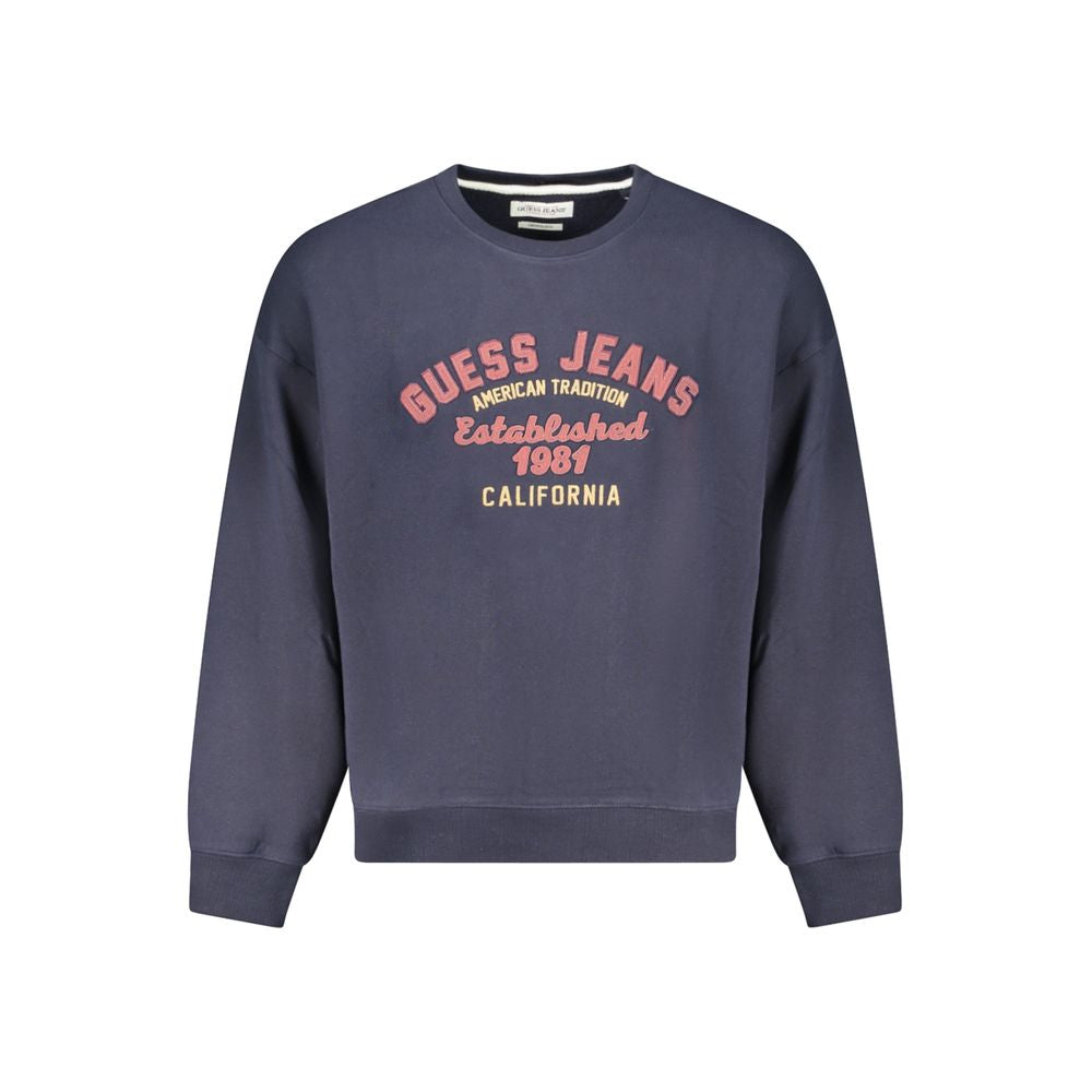 Pull en coton bleu Guess Jeans