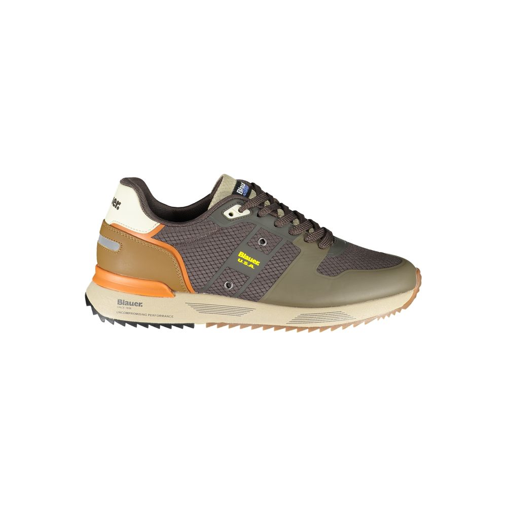 Blauer Brown Polyester Sneaker by Blauer
