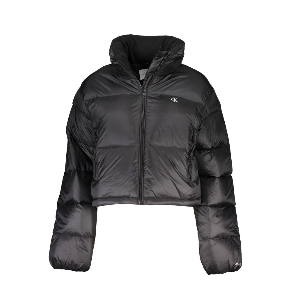 Calvin Klein Black Polyamide Jackets & Coat by Calvin Klein