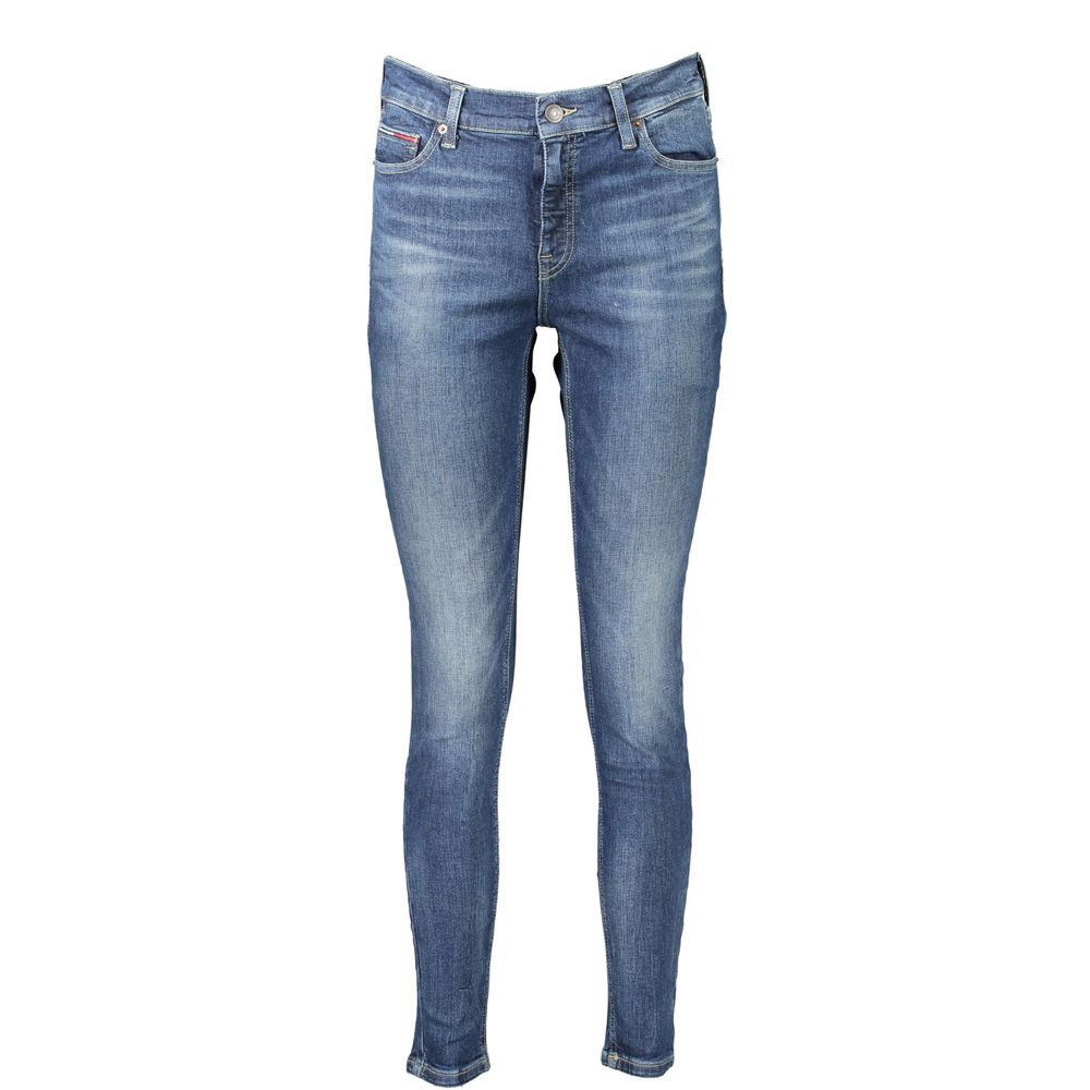 Tommy Hilfiger Blue Cotton Jeans & Pant by Tommy Hilfiger