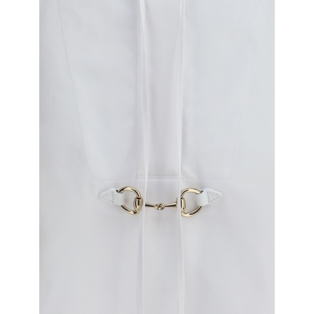 Chemise à mors Gucci