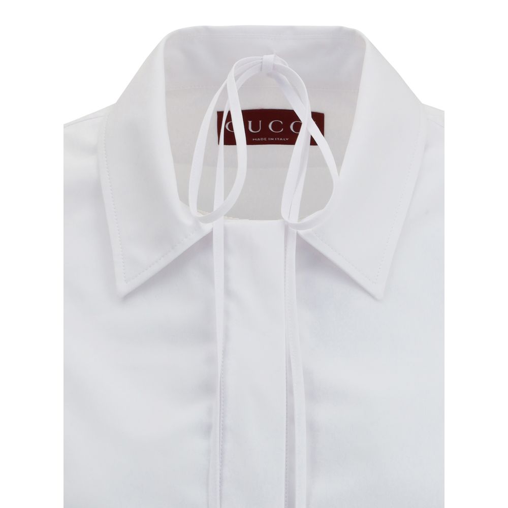 Chemise à mors Gucci