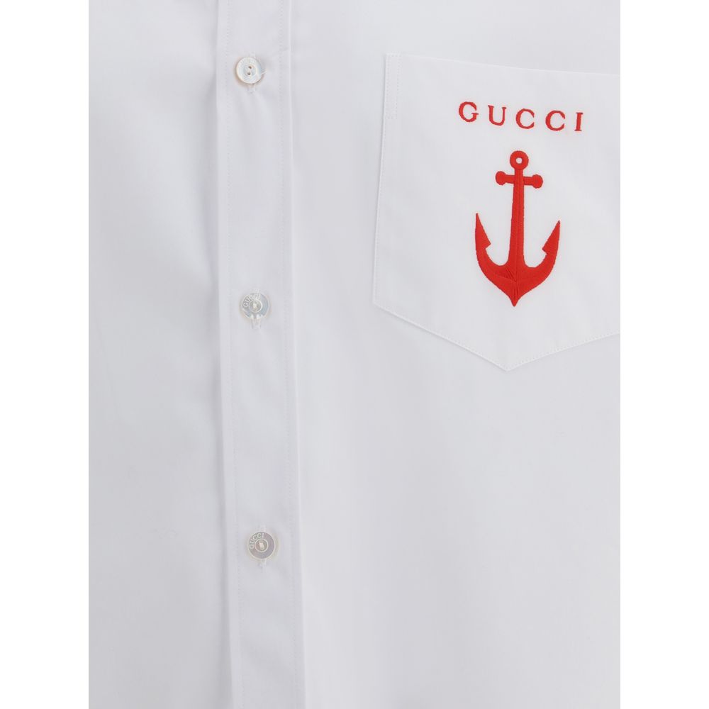 Chemise en coton Gucci