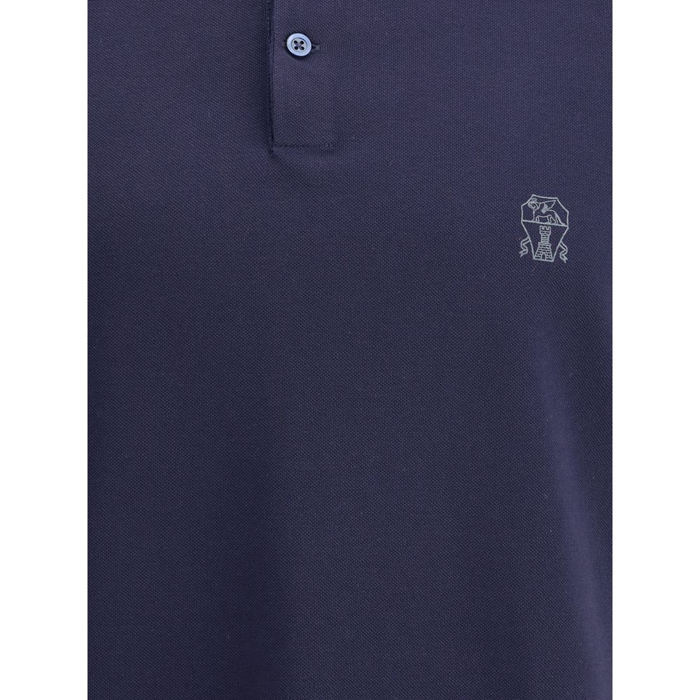 Polo avec logo Brunello Cucinelli