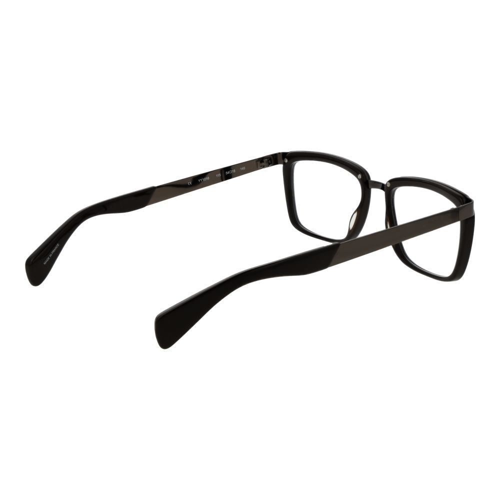 Montures de lunettes unisexes marron Yohji Yamamoto