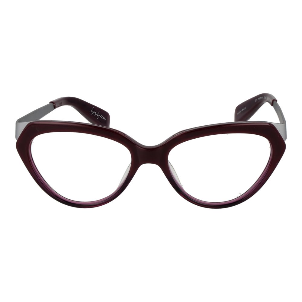 Montures de lunettes unisexes violettes Yohji Yamamoto