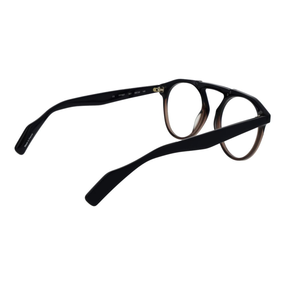 Montures optiques noires pour hommes Yohji Yamamoto