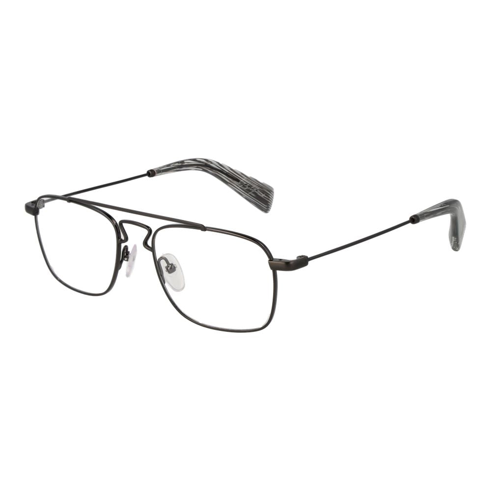 Montures optiques grises pour homme Yohji Yamamoto