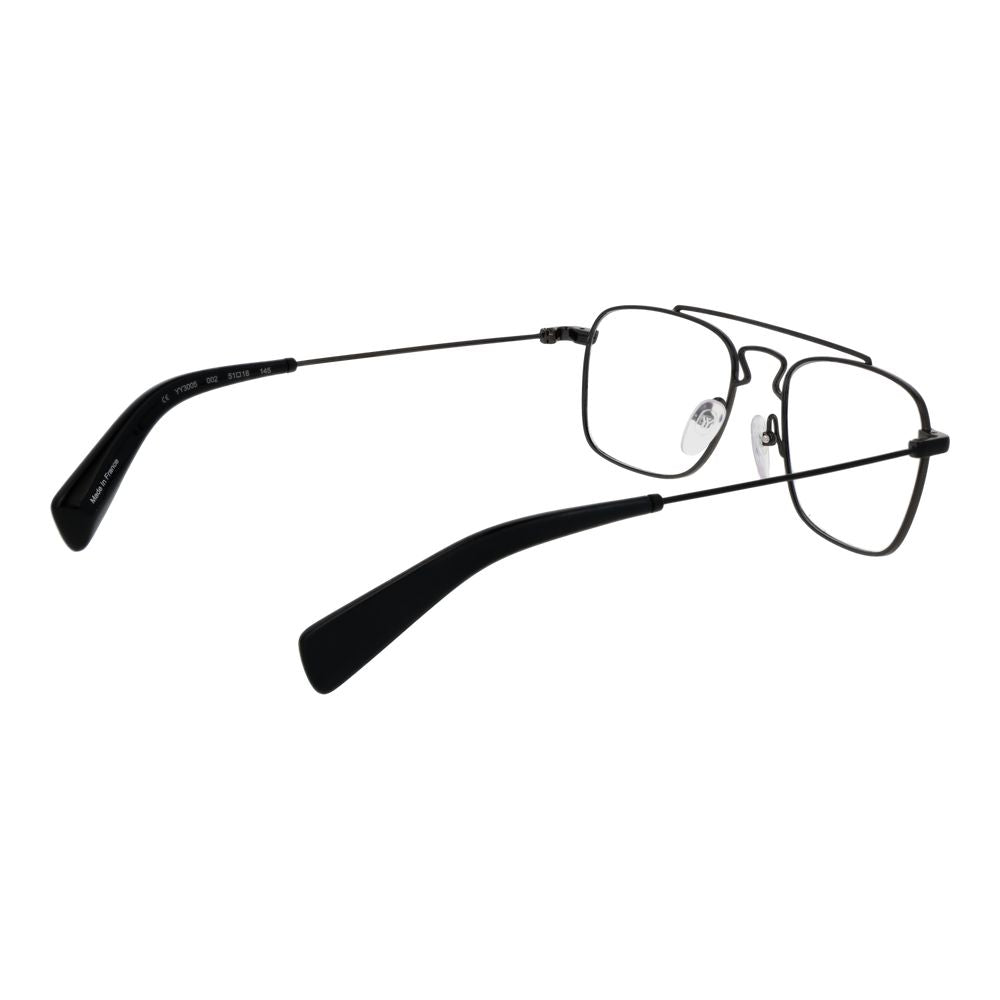 Montures optiques noires pour hommes Yohji Yamamoto