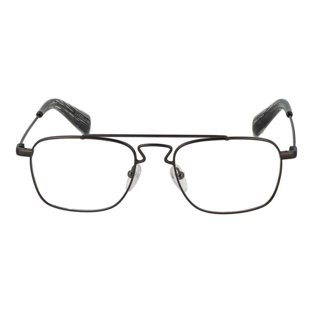 Montures optiques grises pour homme Yohji Yamamoto