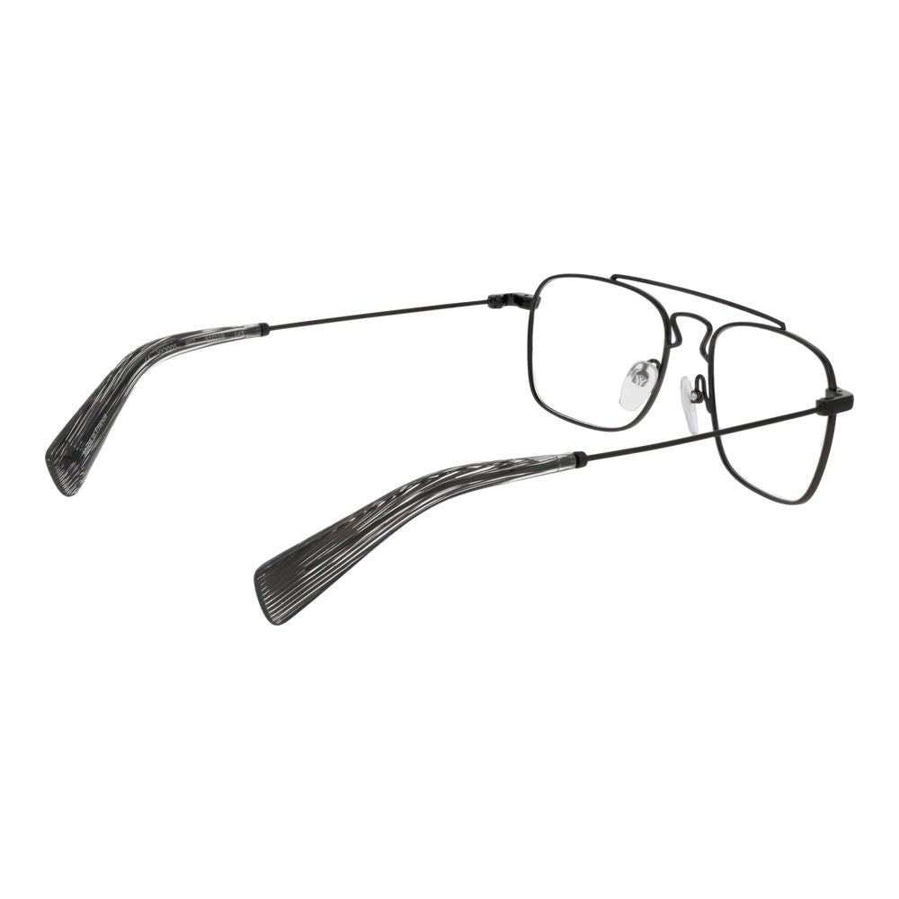 Montures optiques grises pour homme Yohji Yamamoto