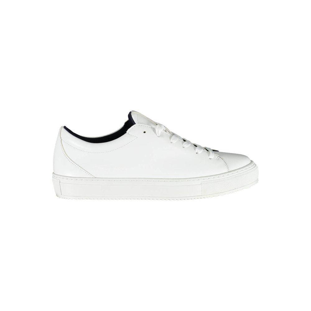 Tommy Hilfiger White Synthetic Sneaker by Tommy Hilfiger