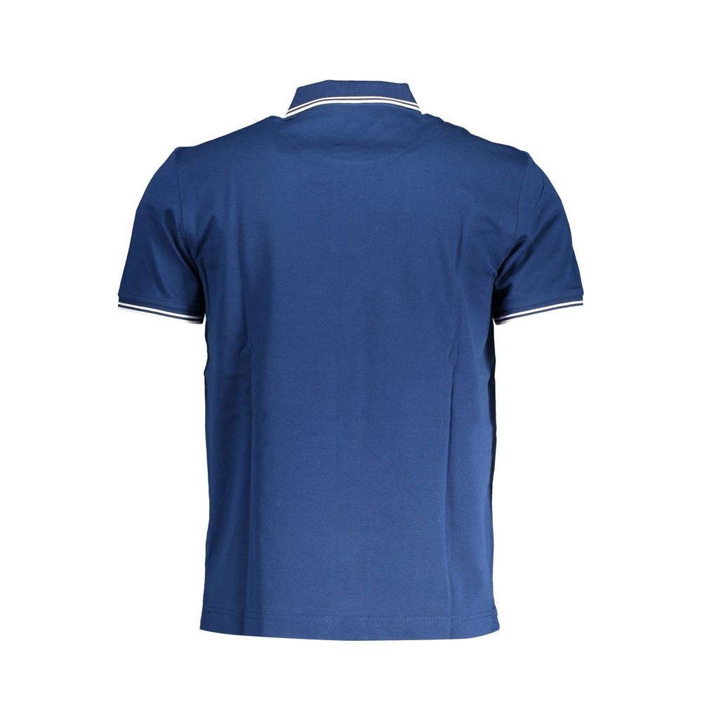 Polo en coton bleu Harmont & Blaine