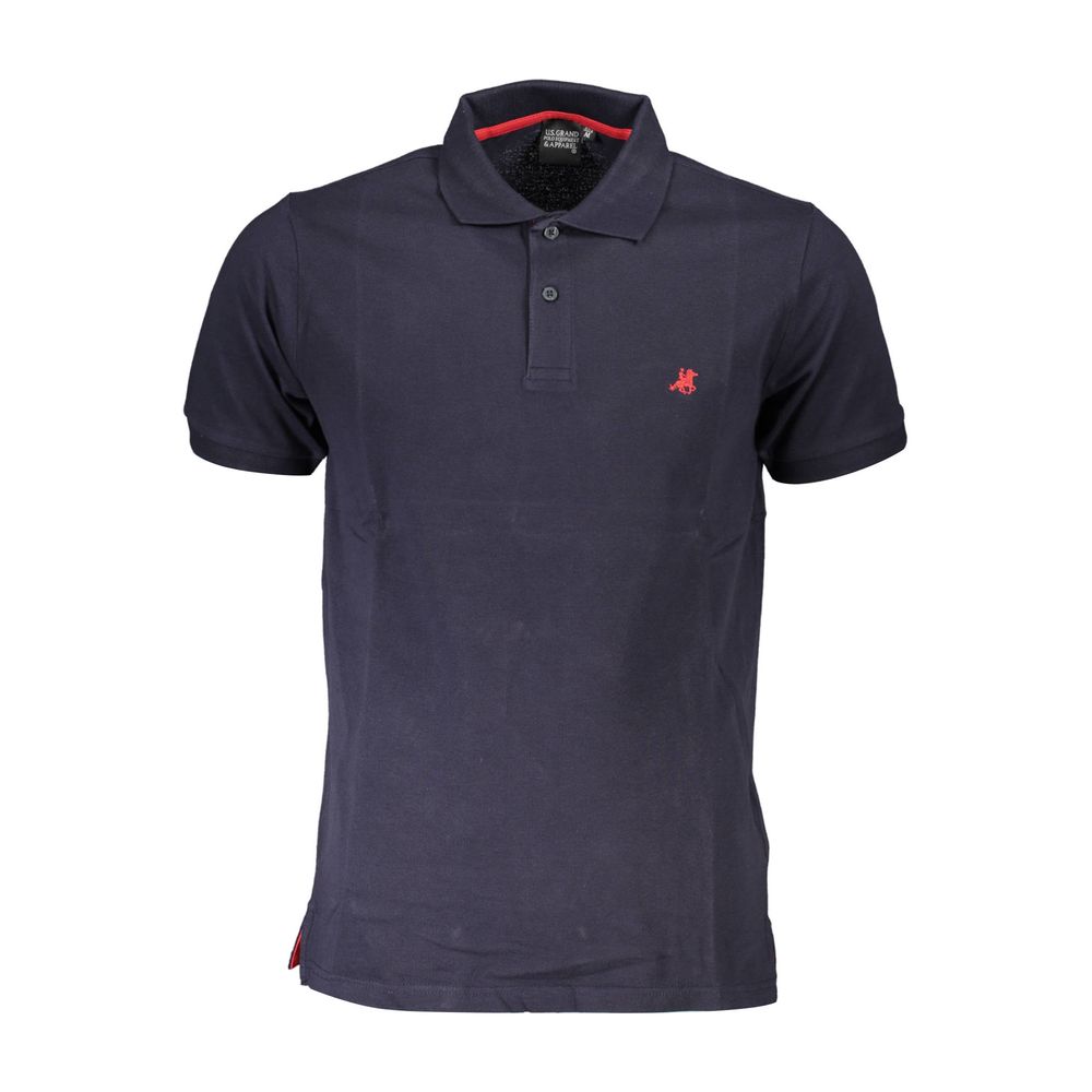 Polo US Grand Polo en coton bleu