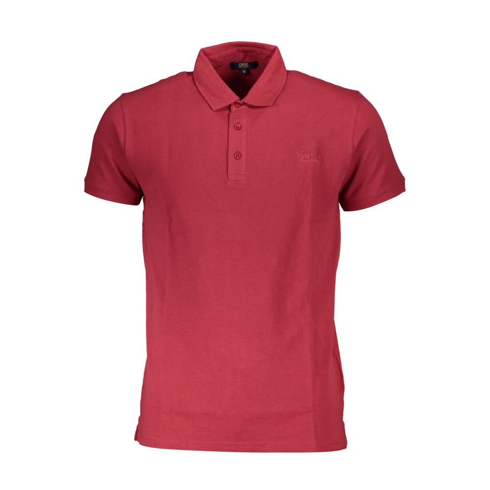 Polo Cavalli Class en coton rouge