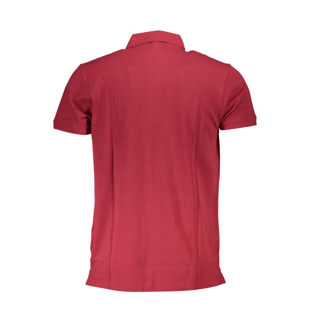 Polo Cavalli Class en coton rouge