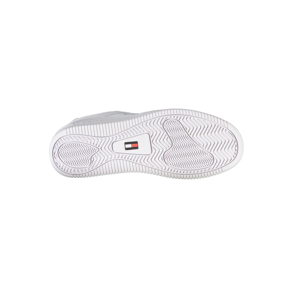 Tommy Hilfiger White Polyester Sneaker by Tommy Hilfiger
