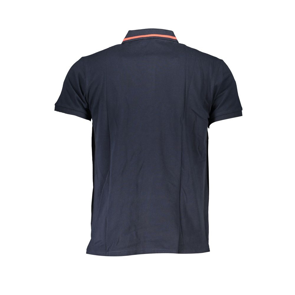 Polo en coton bleu Cavalli Class
