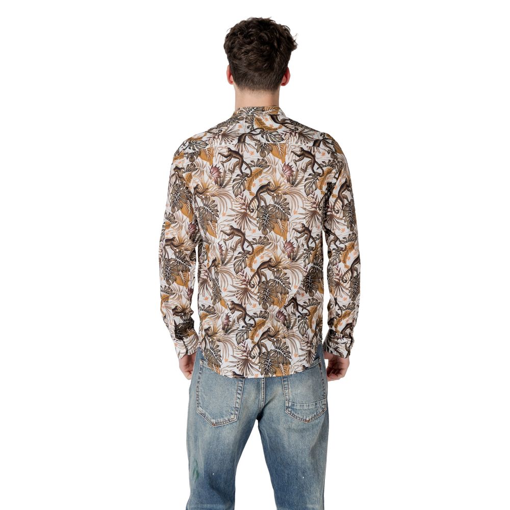 Gianni Lupo Multicolor Cotton Shirt by Gianni Lupo