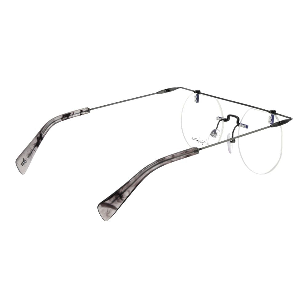 Montures optiques grises pour homme Yohji Yamamoto