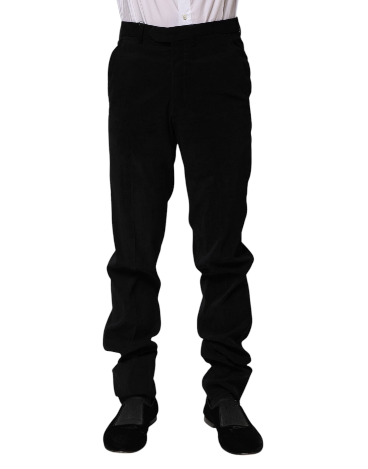 BENCIVENGA Black Mid Waist Dress Formal Pants by BENCIVENGA