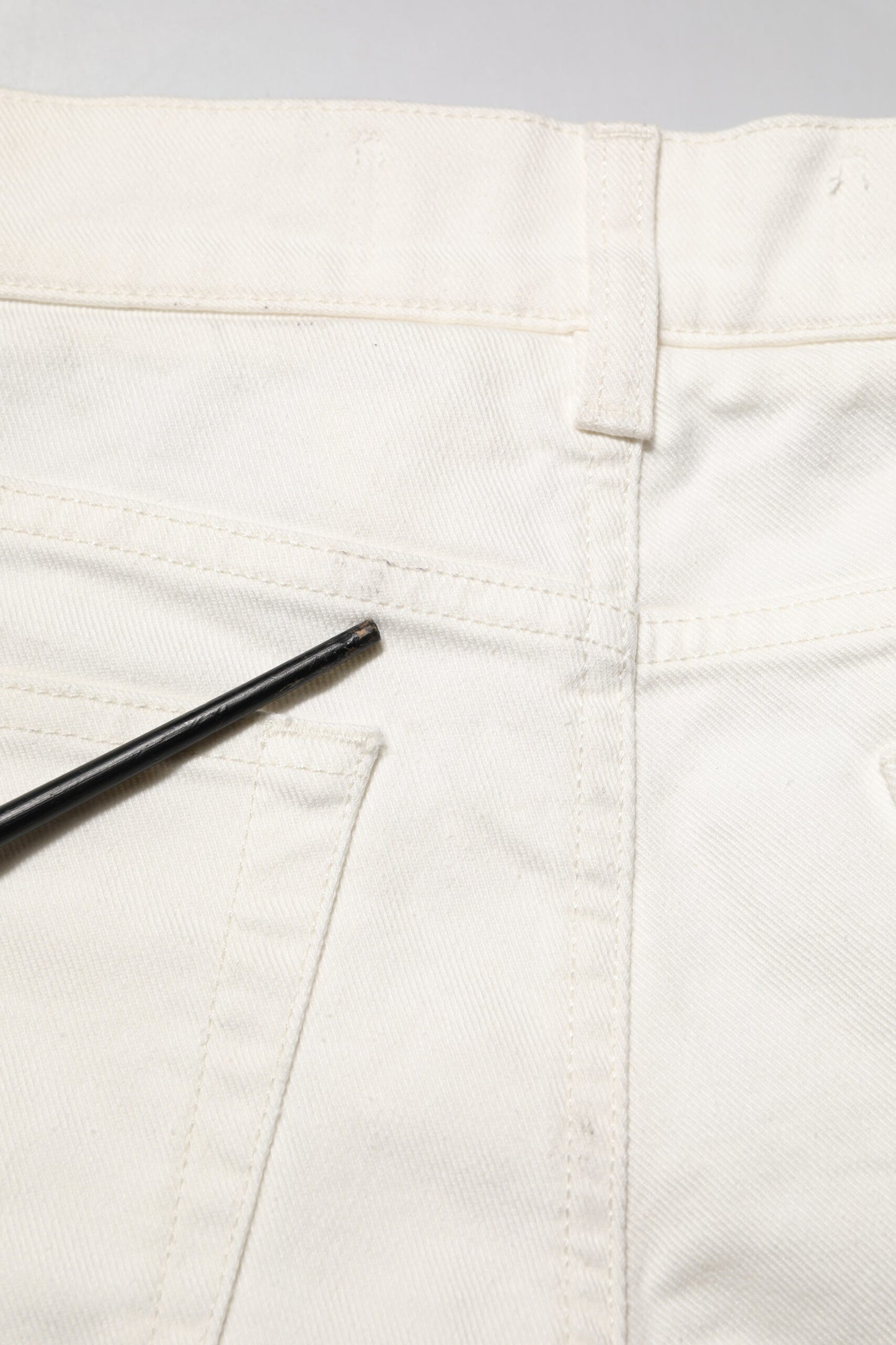 Dolce & Gabbana White Cotton Skinny Men Denim Jeans by Dolce & Gabbana