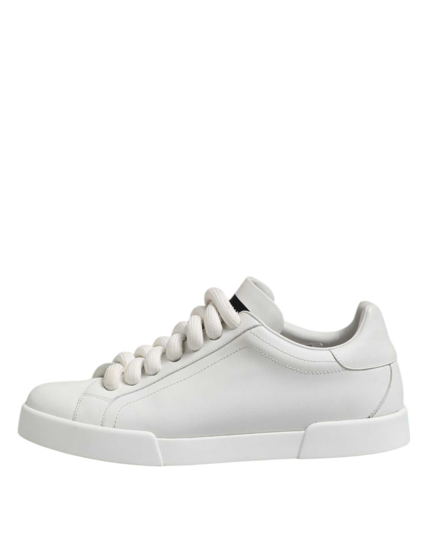 Dolce & Gabbana White Logo Lace Up Low Top Men Sneakers Shoes by Dolce & Gabbana
