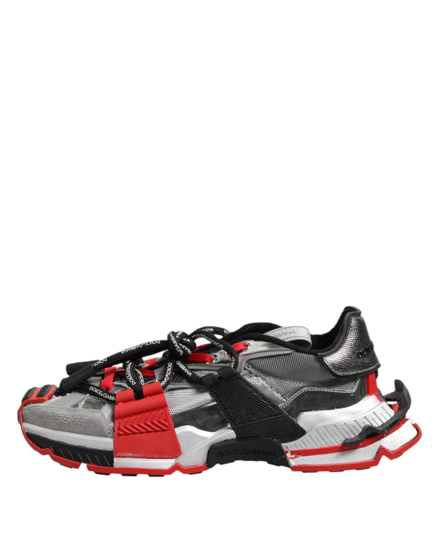Dolce & Gabbana Multicolor Space Low Top Men Sneakers Shoes by Dolce & Gabbana