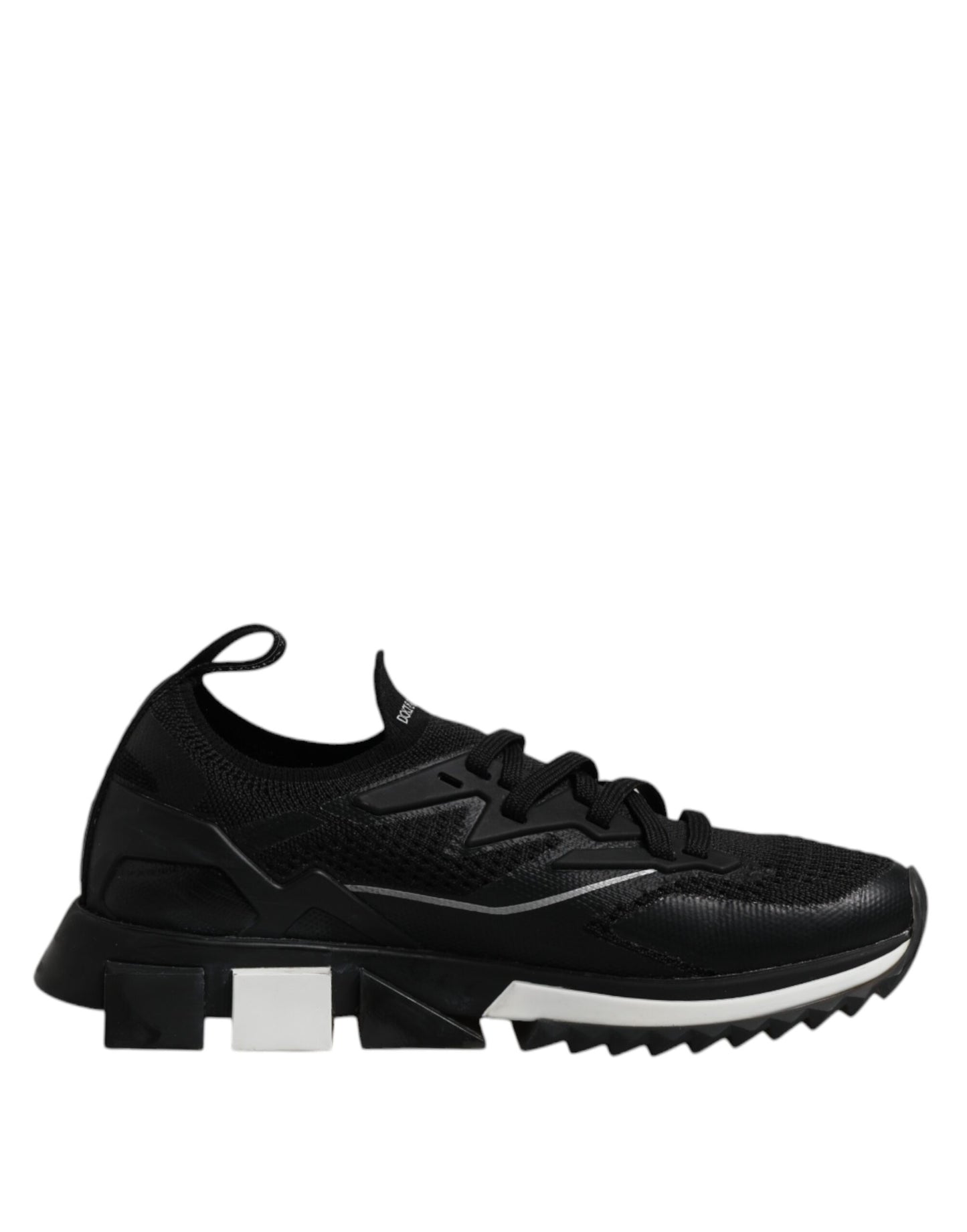 Dolce & Gabbana Black SORRENTO Sport Stretch Sneakers Shoes by Dolce & Gabbana