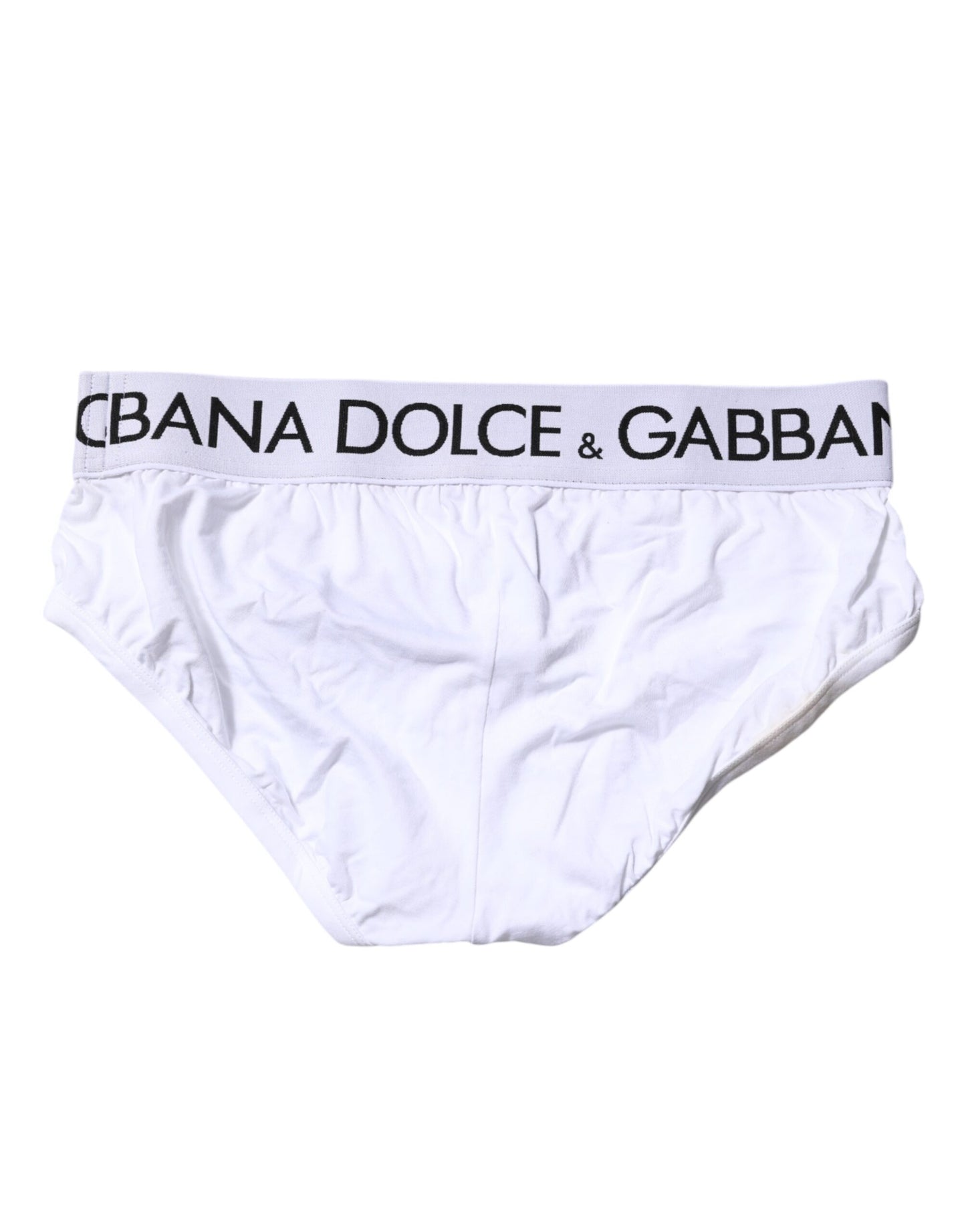 Sous-vêtement classique en coton stretch blanc Dolce & Gabbana