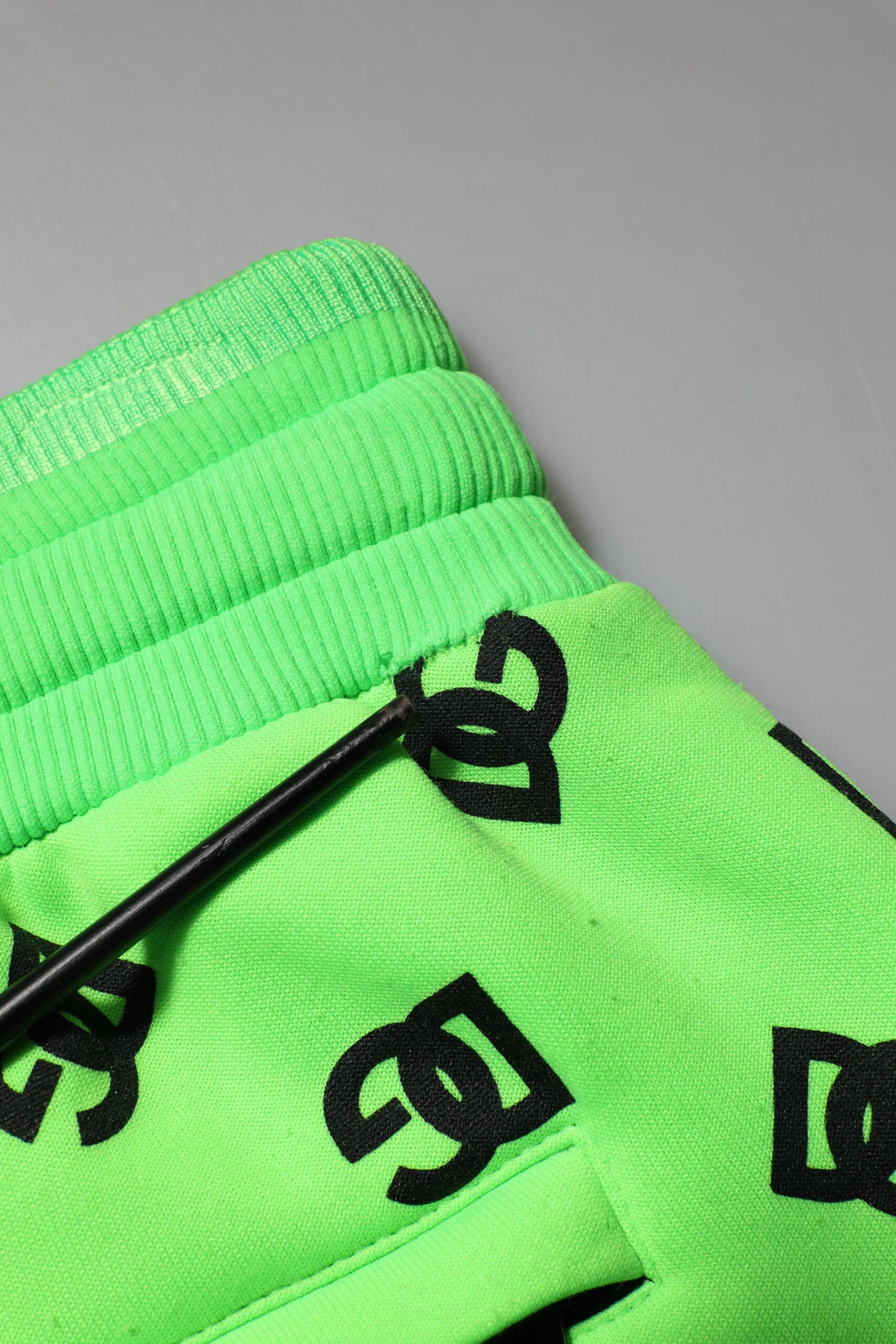 Pantalon de jogging Dolce & Gabbana à logo vert pour homme