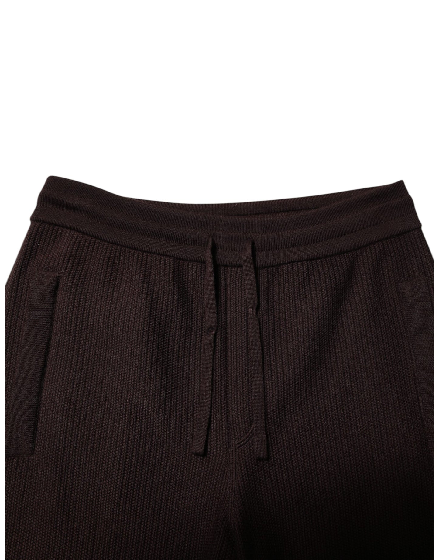 Pantalon de jogging en cachemire marron Dolce & Gabbana pour homme