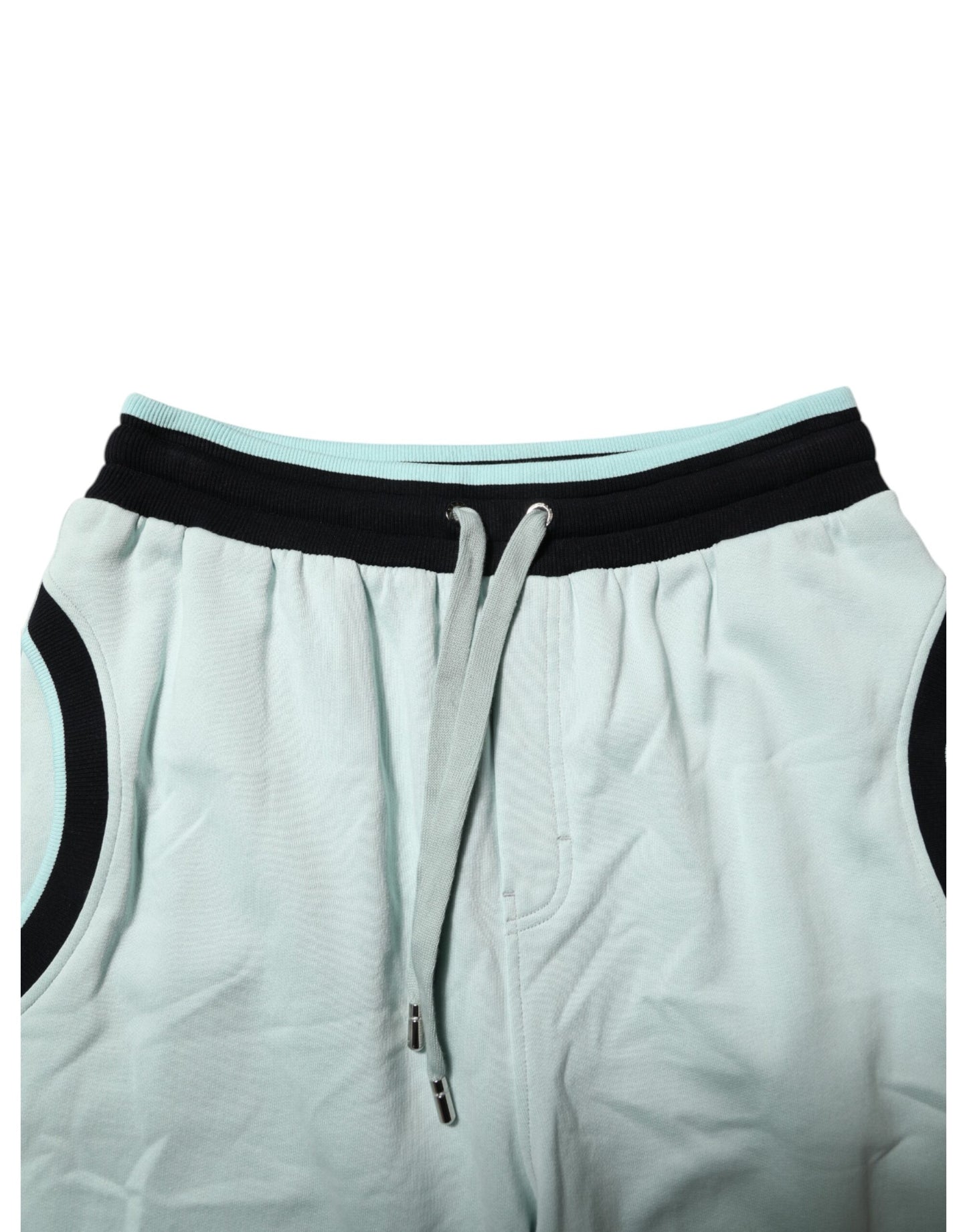 Pantalon de jogging en coton vert clair Dolce & Gabbana pour homme