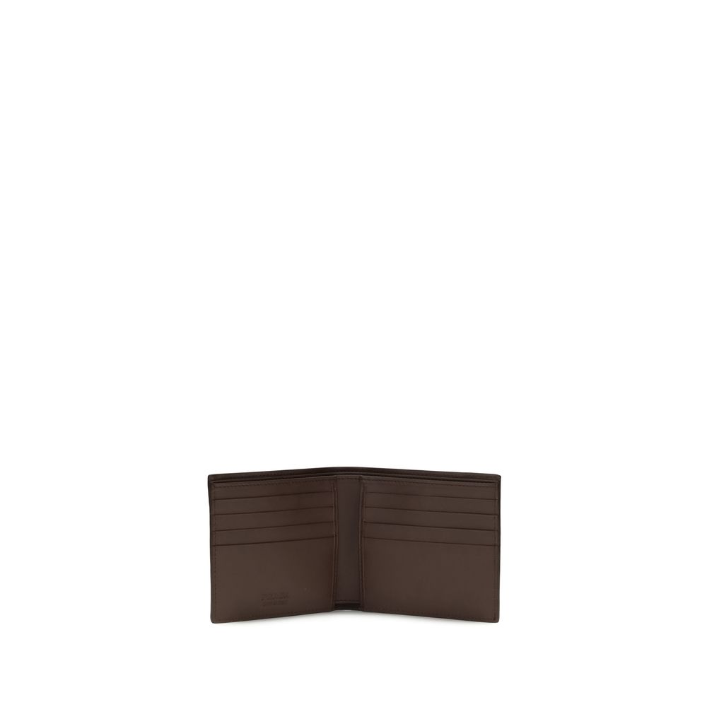 Portefeuille à deux volets Prada