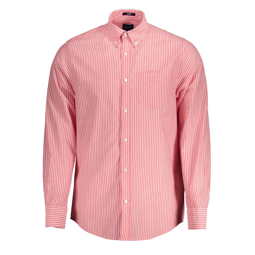 Chemise en coton rouge Gant
