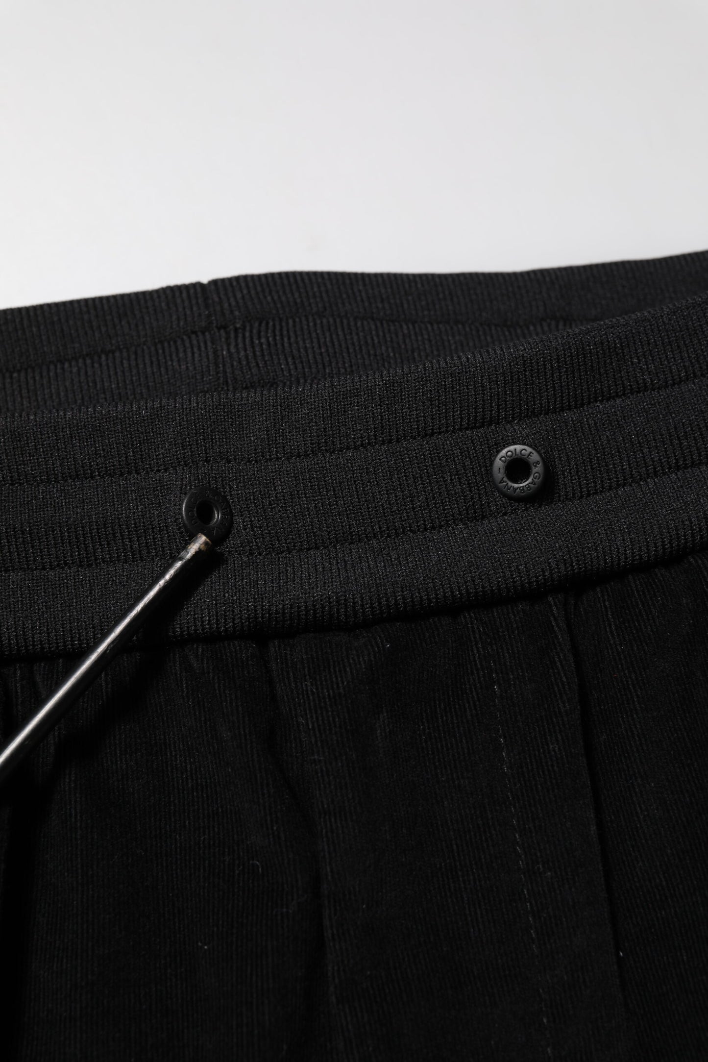 Dolce & Gabbana Black Cotton Cargo Men Jogger Pants by Dolce & Gabbana