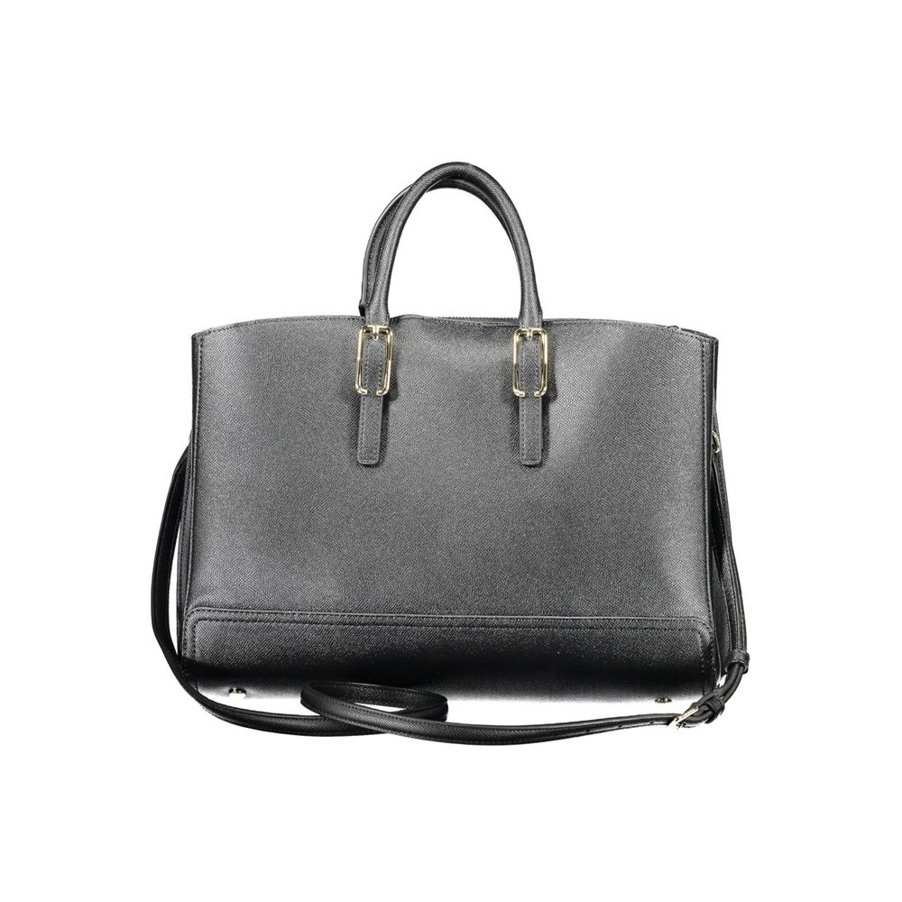 Sac à main Tommy Hilfiger en polyéthylène noir