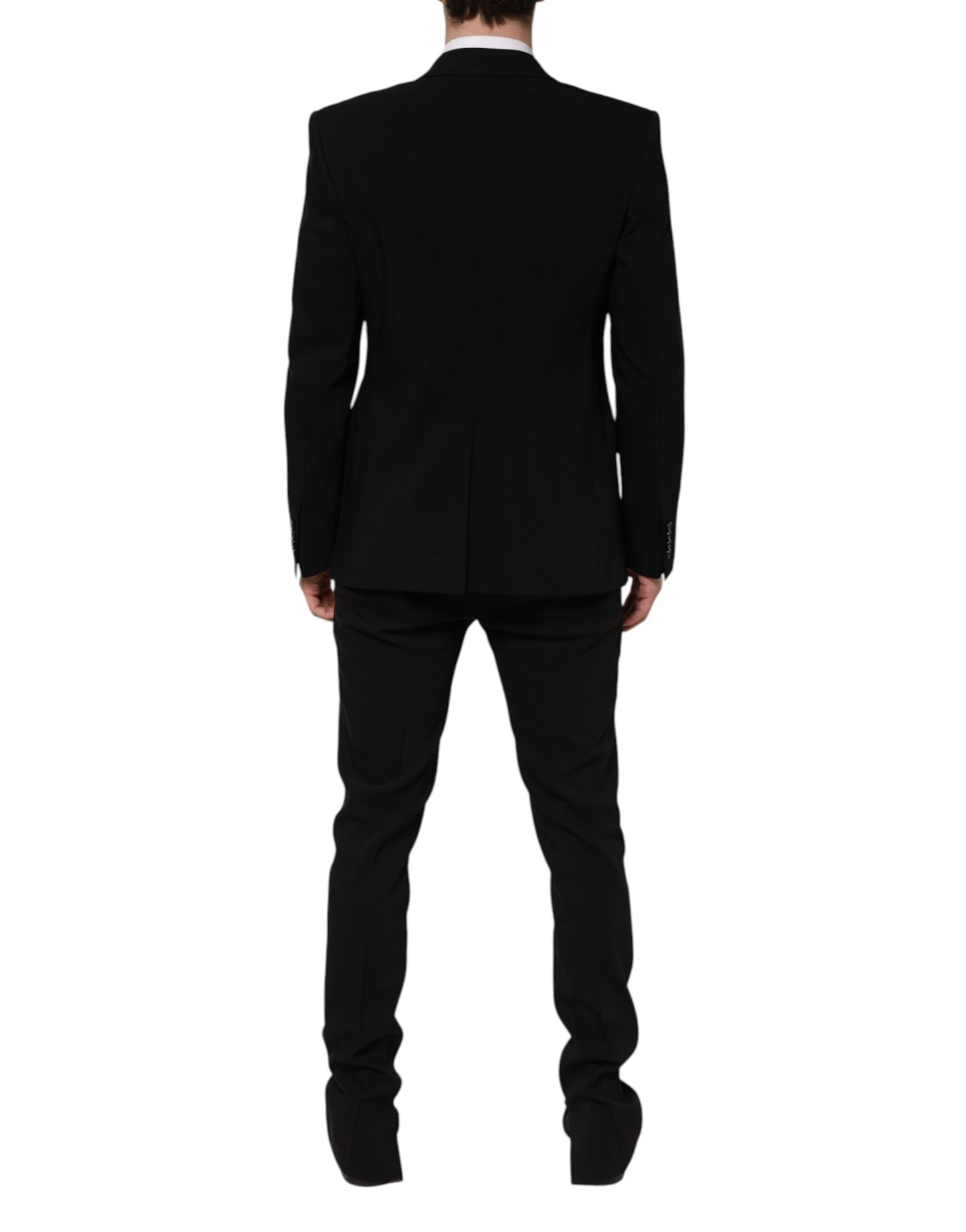 Costume 2 pièces droit noir MARTINI de Dolce & Gabbana