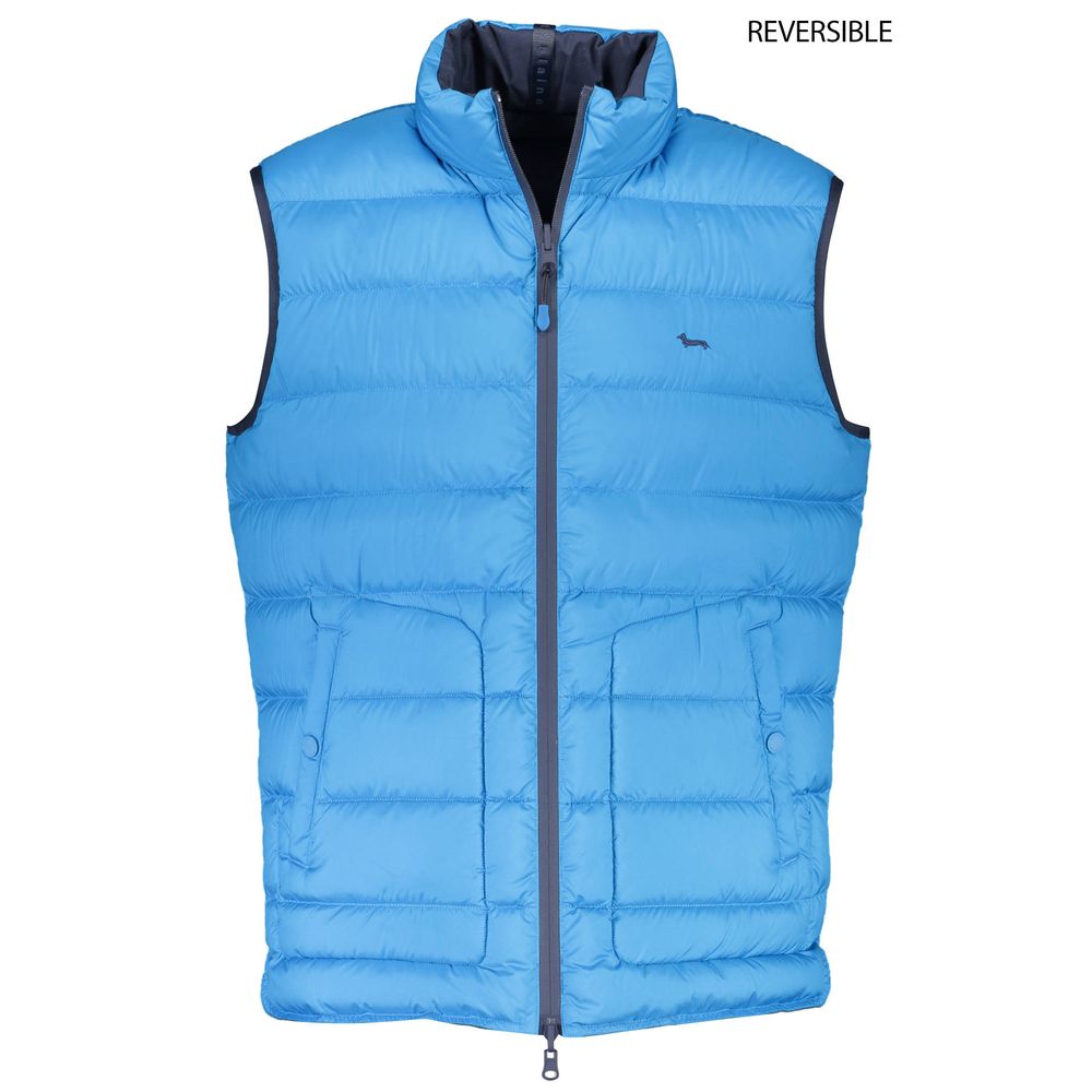 Harmont & Blaine Blue Polyester Jacket