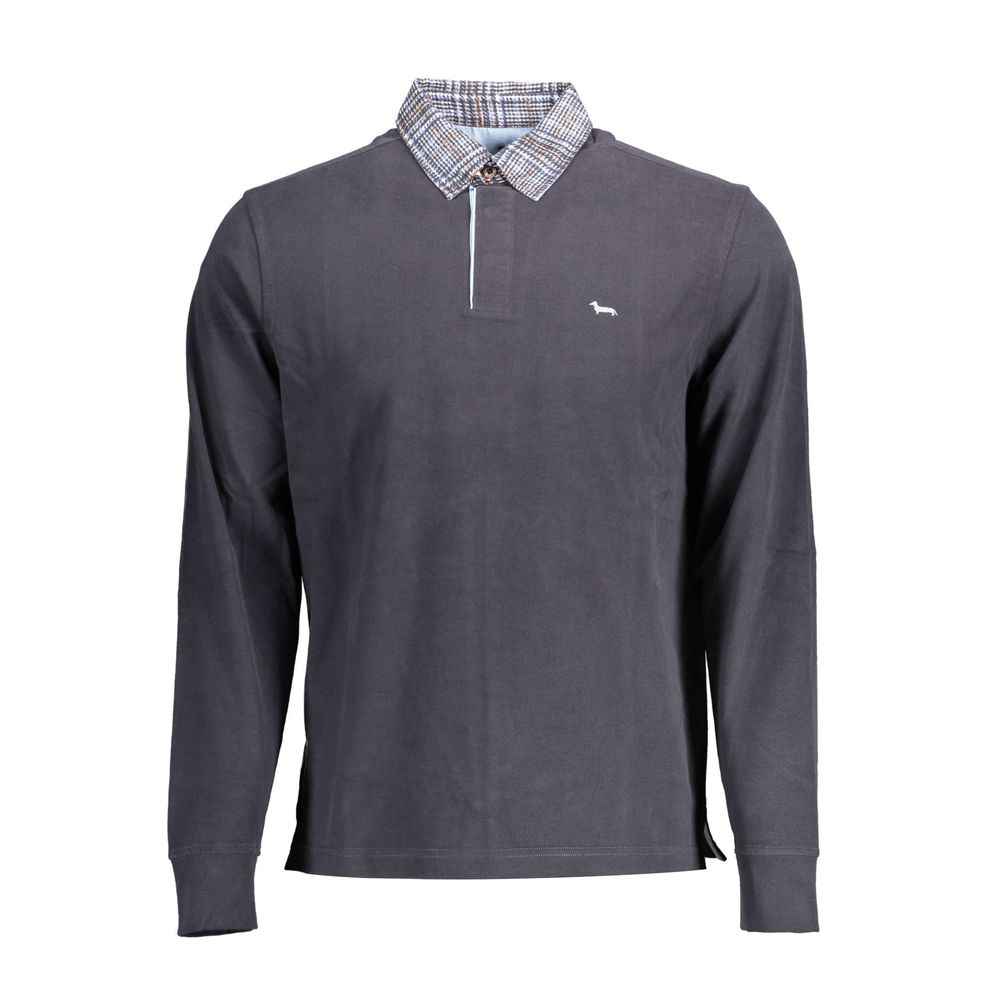 Polo en coton bleu Harmont & Blaine