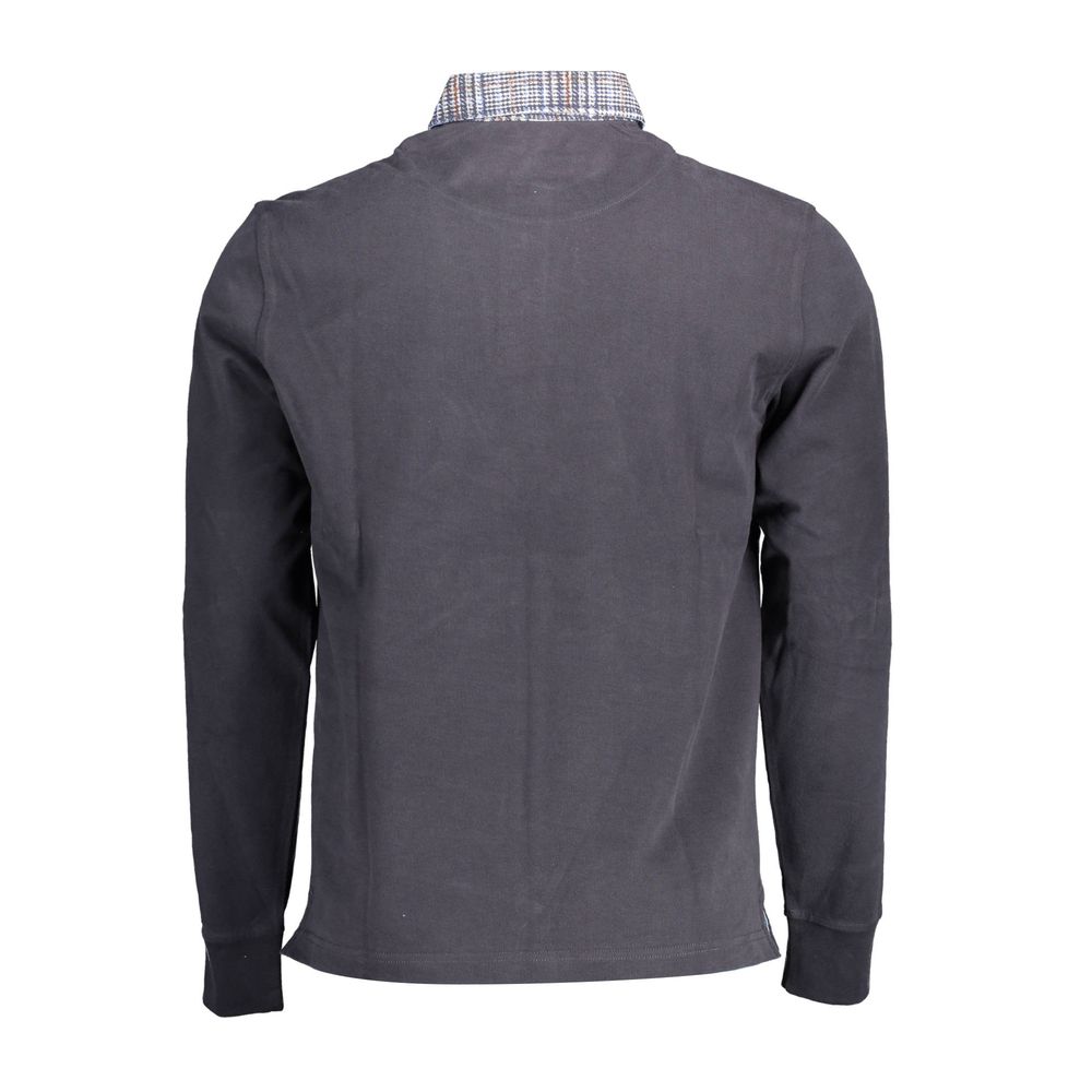 Polo en coton bleu Harmont & Blaine
