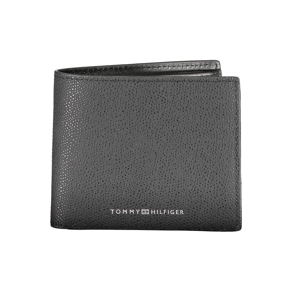 Portefeuille en polyéthylène noir Tommy Hilfiger