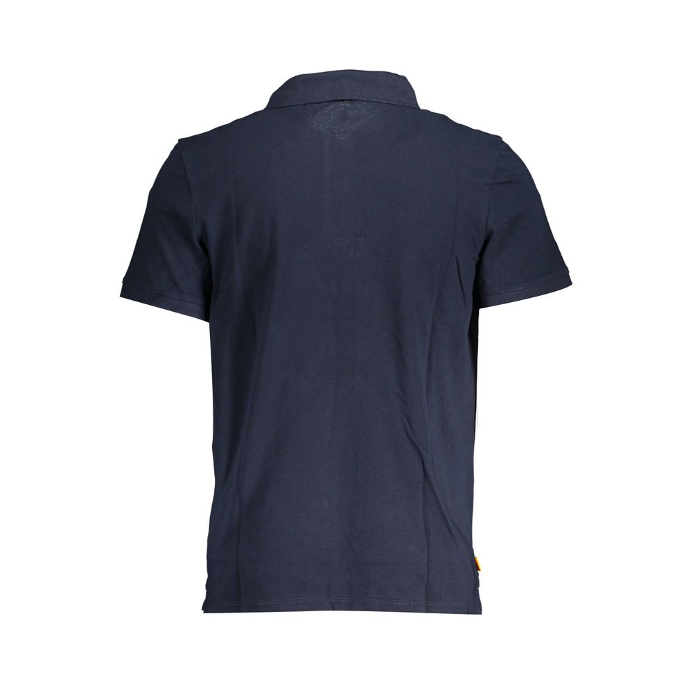 Polo en coton bleu Timberland