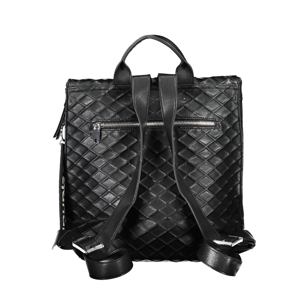 Sac à dos en polyéthylène noir Desigual