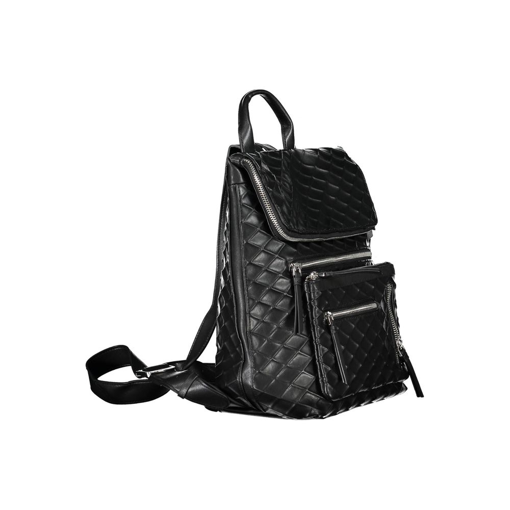 Sac à dos en polyéthylène noir Desigual