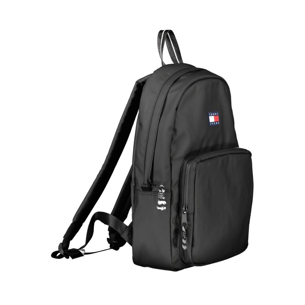 Sac à dos en polyester noir Tommy Hilfiger