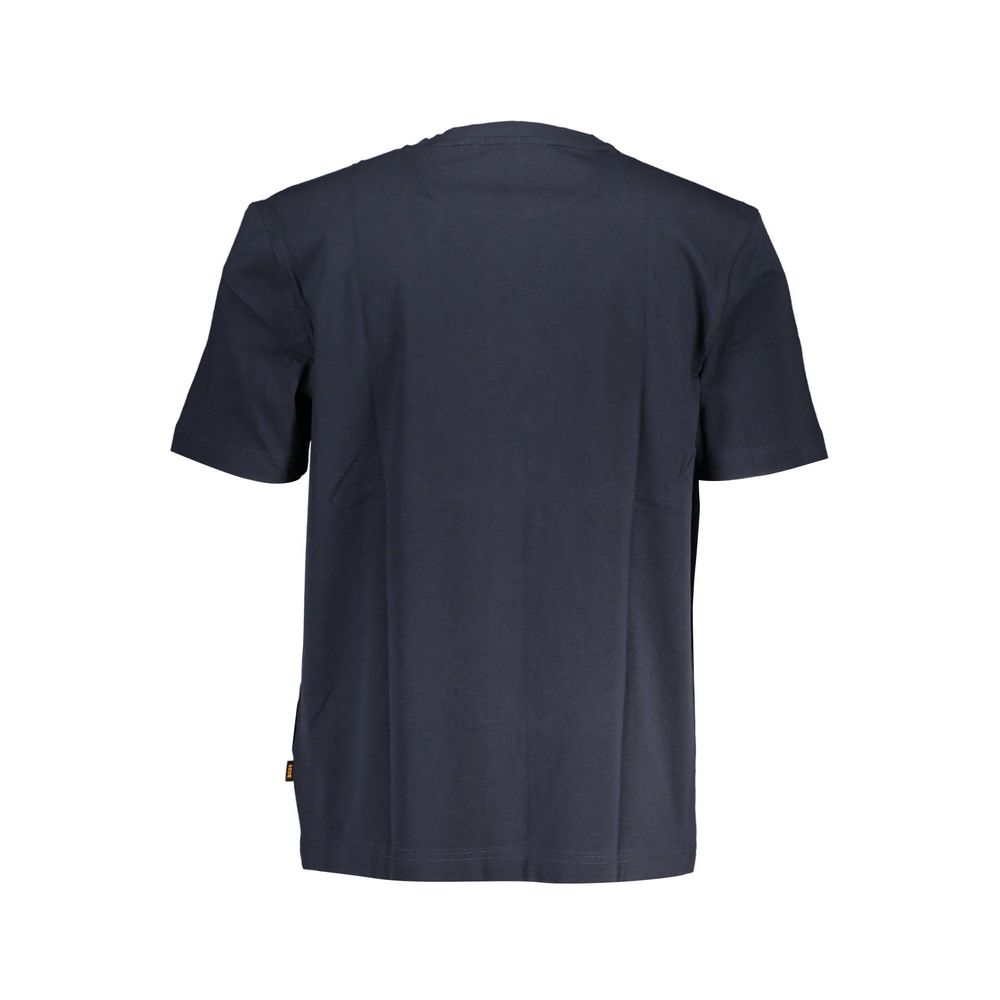 T-shirt en coton bleu Hugo Boss